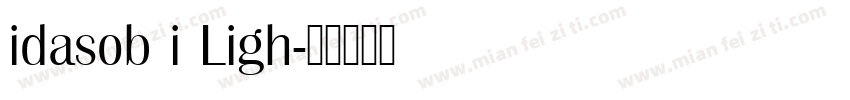 idasob i Ligh字体转换